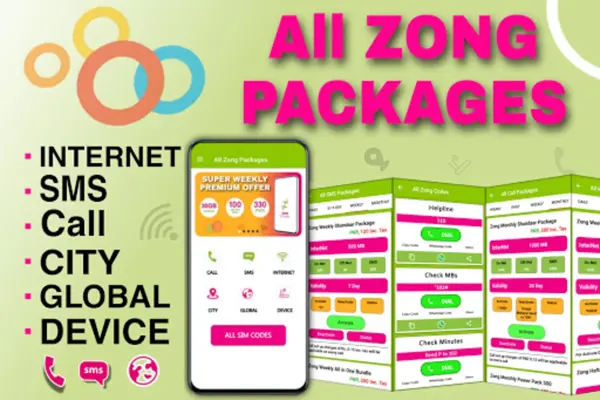 Zong Internet Packages 2023 android App screenshot 7